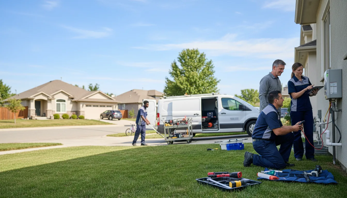 Tankless water heater service in Orosi, CA
